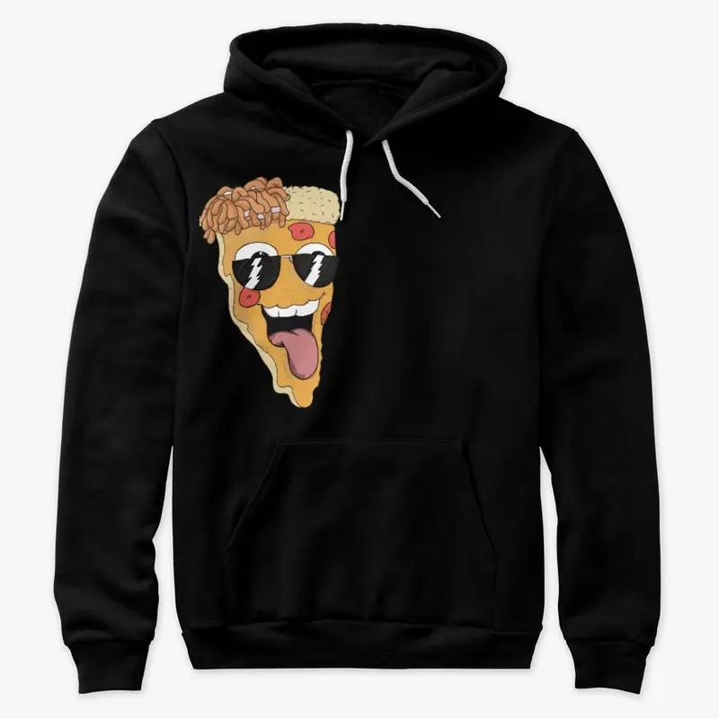 Classic Sol Pizza Face Hoodie